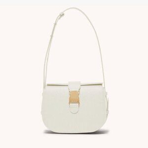 Senreve Cadence Crossbody in Cream with Gold Hardware Gently Used